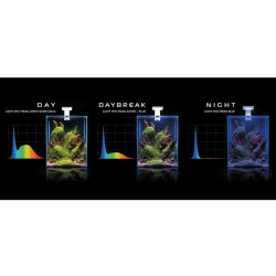 Aquael Shrimp Set Smart Day&Night 30 White akvariumas su įranga krevetėms 30 l - nuotrauka 4
