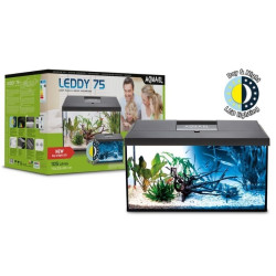 Leddy Set Day&Night 75 akvariumas stačiakampis su įranga, 105 l, 75x35x40 cm - nuotrauka 2