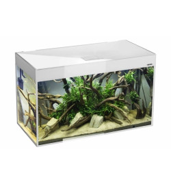 Glossy 120 akvariumas stačiakampis, baltas, 120x40x60 cm - nuotrauka 2