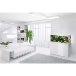 Glossy 120 akvariumas stačiakampis, baltas, 120x40x60 cm - nuotrauka 4