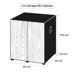 Aquael UltraScape 60 Forest Set spintelė, 60x30x80 cm - nuotrauka 5