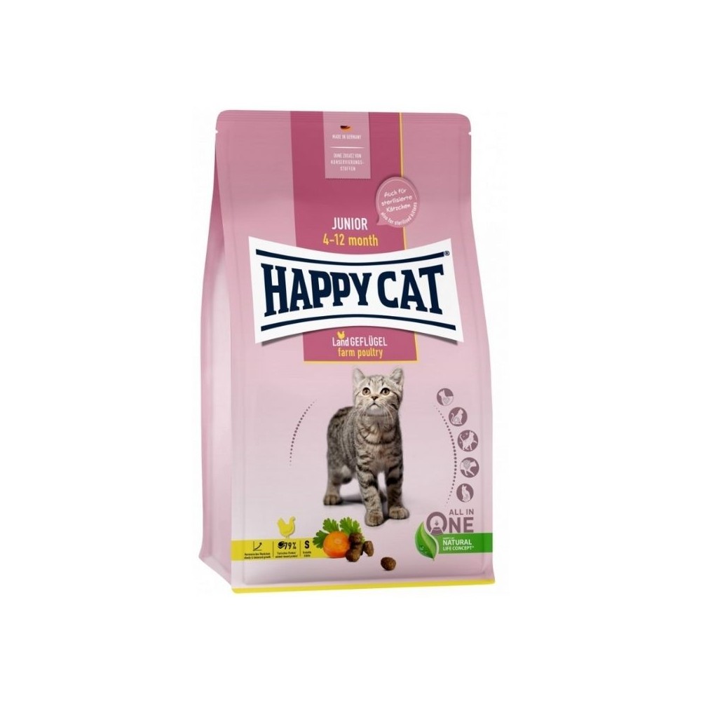 happy-cat-maistas-jaunoms-katems-su-paukstiena-junior-landgeflugel-4-kg-akvazoo happy-cat-maistas-jaunoms-katems-su-paukstiena-junior-landgeflugel-4-kg-akvazoo