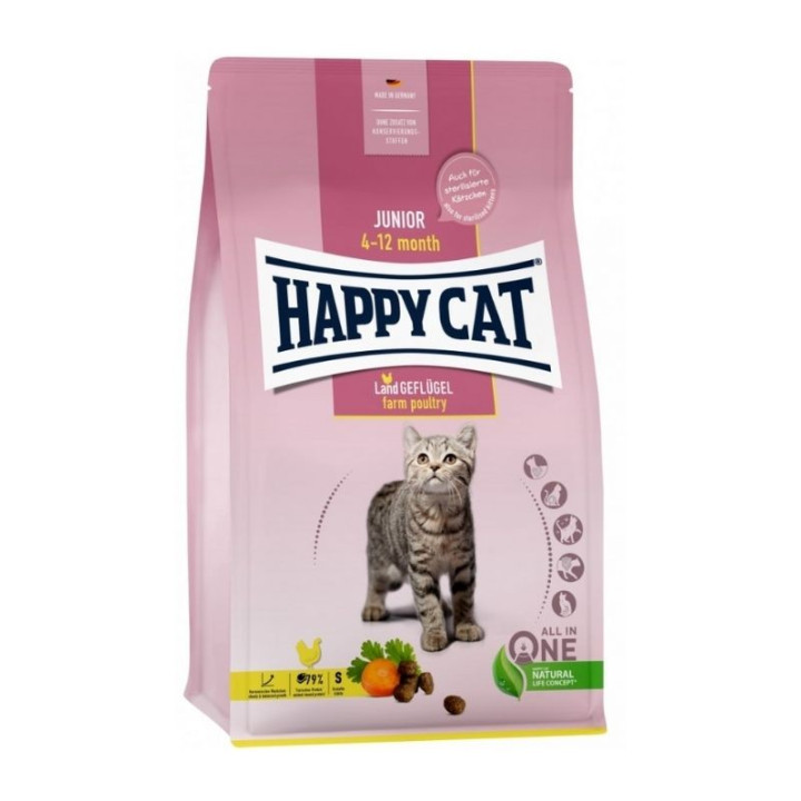 happy-cat-maistas-jaunoms-katems-su-paukstiena-junior-landgeflugel-4-kg-akvazoo