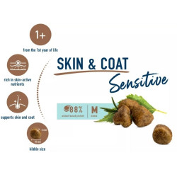 Happy Cat visavertis pašaras suaugusioms katėms puoselėjantis odą ir kailį Sensitive Haut&Skin, 1,3 kg - nuotrauka 2