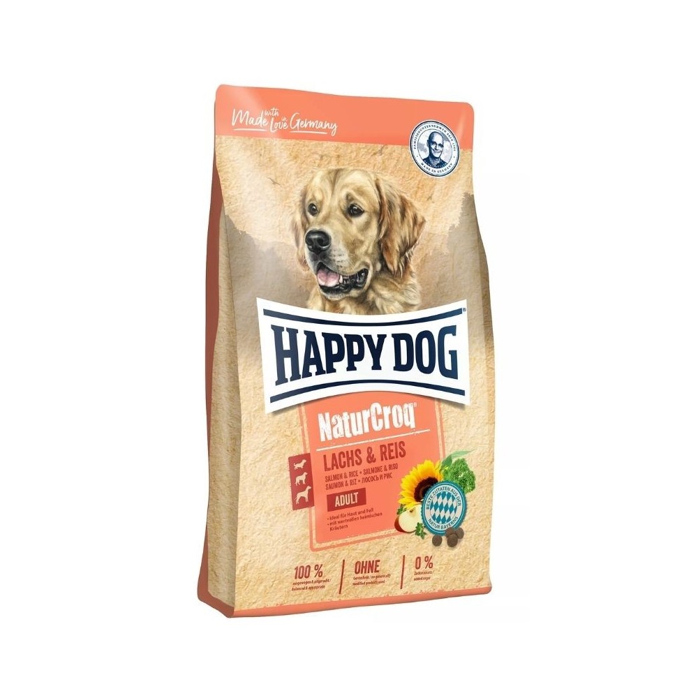 happy-dog-naturcroq-lachsreis-maistas-suaugusiems-sunims-su-lasisa-ir-ryziais-4-kg