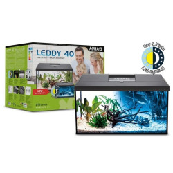 Leddy Set Day&Night 40 akvariumas stačiakampis su įranga, 25 l, 40x25x25 cm - nuotrauka 2