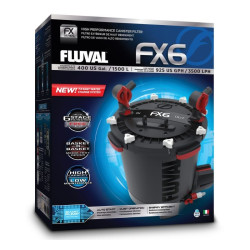 Išorinis filtras Fluval FX6, 3500 l/h, akvariumams iki 1500 l, 41 W - nuotrauka 2