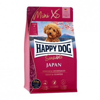 happy-dog-xs-japan-visavertis-maistas-mazu-veisliu-suaugusiems-sunims-su-upetakiais-ir-juru-dumbliais-300-g-akvazoo-lt