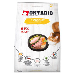 Ontario visavertis pašaras suaugusioms katėms Cat Exigent, 2 kg - nuotrauka 3