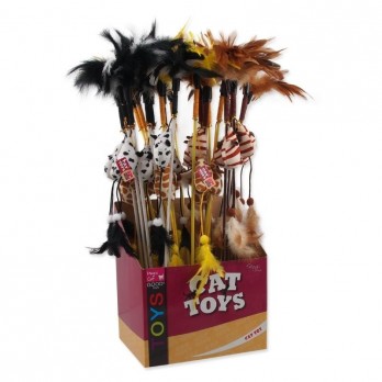 zaislas-katems-pliusine-pelyte-su-plunksna-magic-cat-akvazoo-lt