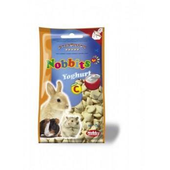 Skanėstas graužikams Nobbits Yoghurt su jogurtu ir vit. C, 75 g