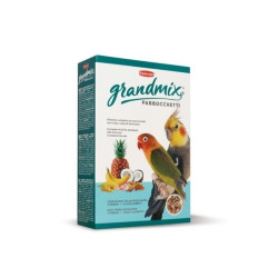 Maistas vidutinėms papūgoms (nimfoms, neišskiriamiesiems) Padovan Grandmix Parrocchetti  400 g - nuotrauka 2