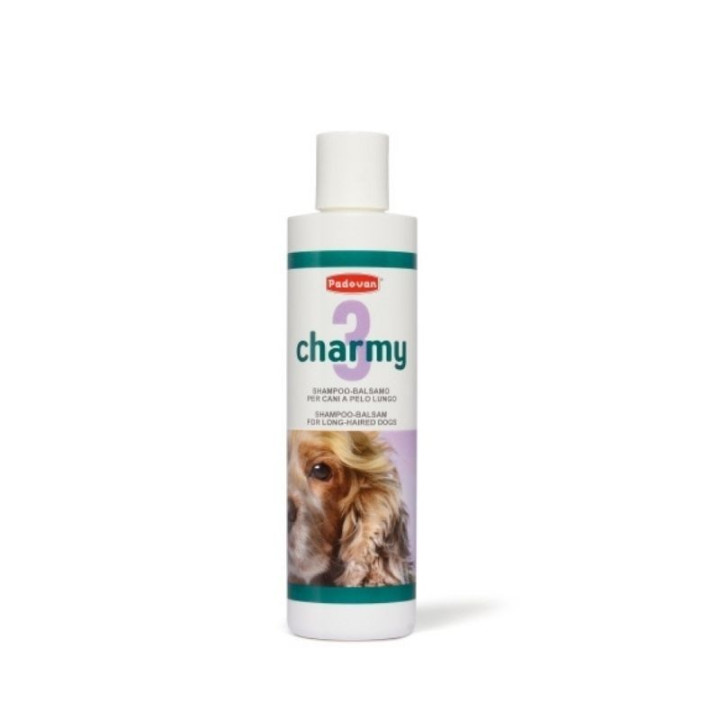 Charmy 3 šampūnas su balzamu ilgaplaukiams šunims 250 ml