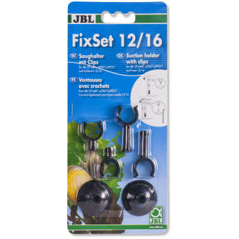 JBL FixSet 12/16 siurbtukai su laikikliais išorinių filtrų CP e400/700/900/1,2 žarnoms ir vamzdeliams