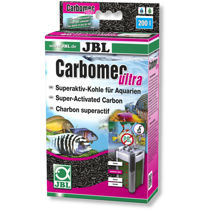 JBL Carbomec Ultra Carbon aktyvuotos anglies užpildas 800 ml