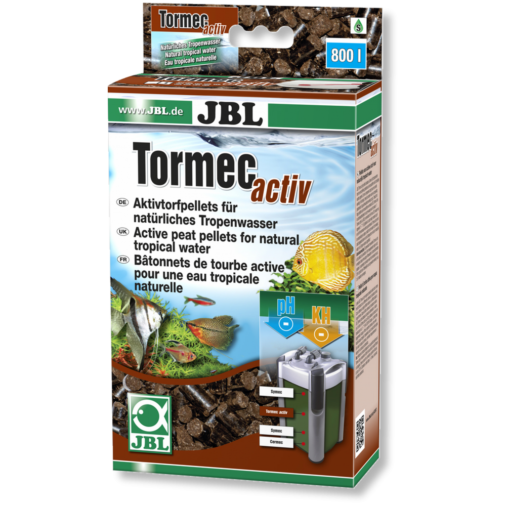 *JBL Tormec Active granuliuotos durpės 1000 ml