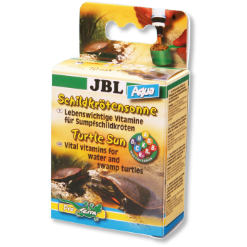 Multivitaminai vandens vėžliams JBL Turtle Sun Aqua, 10 ml