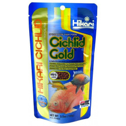 Hikari Cichlid Gold Sinking Mini maistas žuvims 100 g - nuotrauka 2