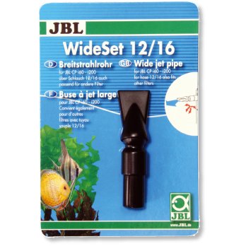 JBL WideSet 12/16 (jet pipe) vamzdelis su plačiu antgaliu vidiniams filtrams CristalProfi i60-i200