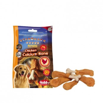 Skanėstas šunims StarSnack Calcium Bone kauliukai su vištiena ir kalciu, 70 g