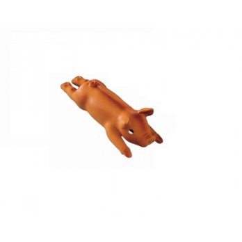 Žaislas šunims lateksinė kiaulė  S, 14 cm