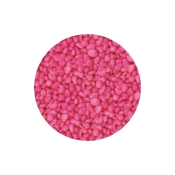Gruntas akvariumui rožinis 5-8mm 1kg | Prekės akvariumams