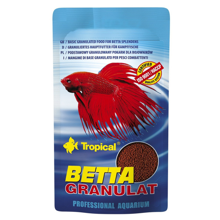 Tropical Betta Granulat granuliuotas pašaras gaideliams
