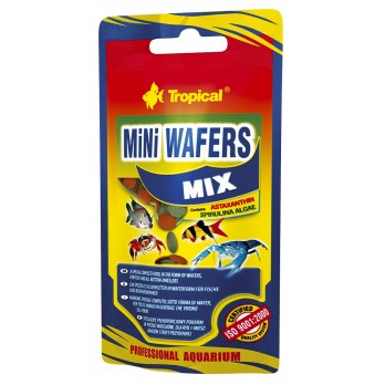 Tropical Mini Wafers Mix maistas dugninėms žuvims 18 g