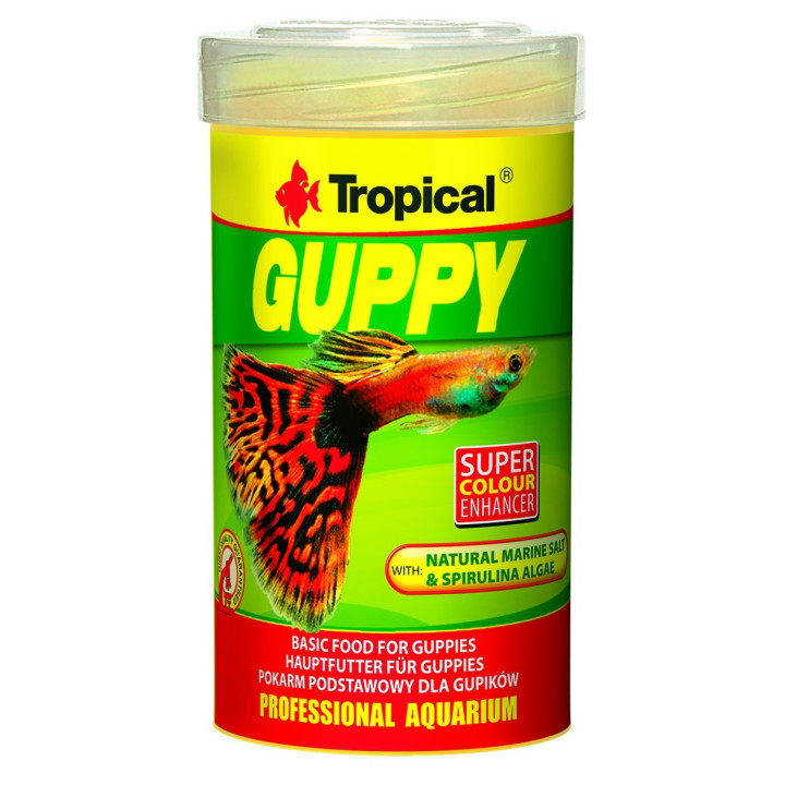 Tropical Guppy pašaras gupijoms