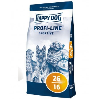 Happy Dog visavertis pašaras suaugusiems aktyviems šunims Profi-Line Sportive 20 kg