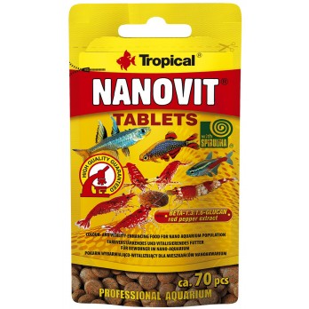 Tropical Nanovit smulkios tabletės 10 g