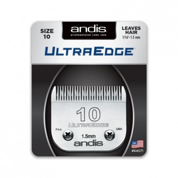 Andis plaukų kirpimo peiliukai UltraEdge Size 10, 1/16" - 1.5 mm