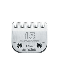 Andis plaukų kirpimo peiliukai UltraEdge Size 15, 3/64" - 1.2 mm - nuotrauka 2