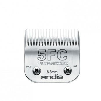 Andis plaukų kirpimo peiliukai UltraEdge Size 5FC, 1/4" - 6.3 mm