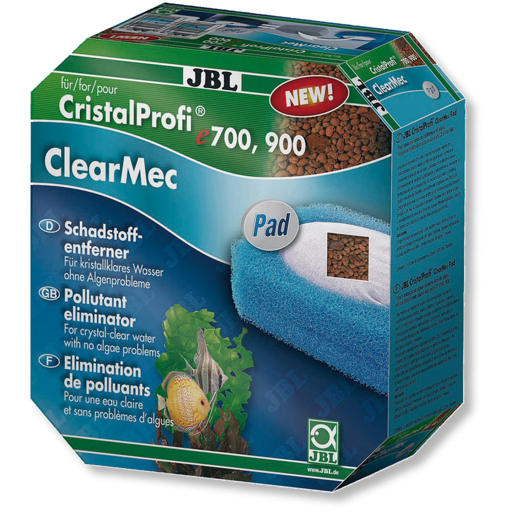 JBL ClearMec Plus Pad kempinė su nitratus, nitritus ir fosfatus mažinančiu užpildu išoriniam filtrui CristalProfi