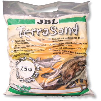 JBL TerraSand Natural White smėlis terariumams 7,5 kg