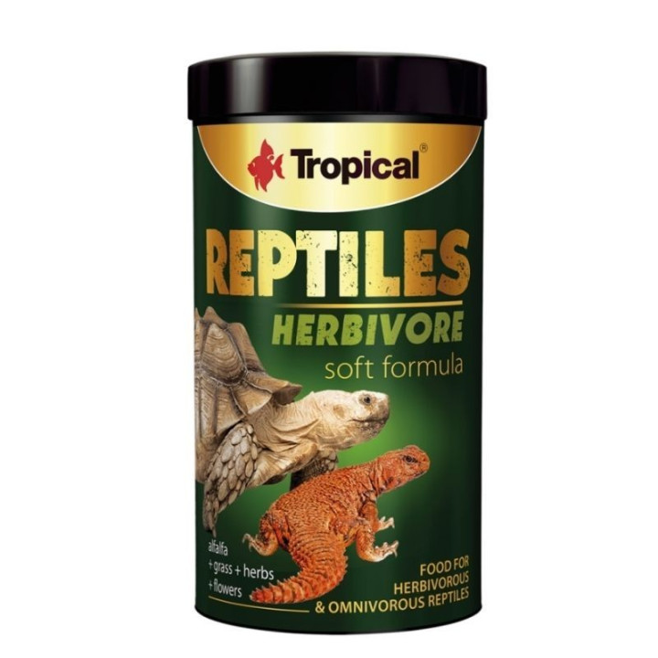Maistas reptilijoms Tropical | Terariumai