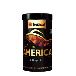 Tropical Soft Line America L minkštas maistas visaėdėms ir mėsėdėms Amerikos žuvims 100 ml - nuotrauka 4