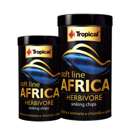 Tropical Soft Line Africa Herbivore minkštas maistas augalėdėms ir visaėdėms Afrikos žuvims 100 ml - nuotrauka 4