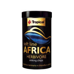 Tropical Soft Line Africa Herbivore minkštas maistas augalėdėms ir visaėdėms Afrikos žuvims 100 ml - nuotrauka 3