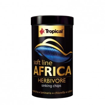 Soft Line Africa Herbivore minkštas maistas augalėdėms ir visaėdėms Afrikos žuvims 100 ml