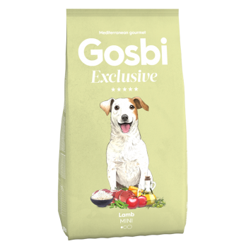 Gosbi sausas maistas suaugusiems mažų veislių šunims Exclusive Lamb Mini, 2 kg