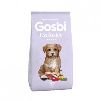 Gosbi sausas maistas jauniems mažų veislių šunims Exclusive Puppy Mini, 2 kg