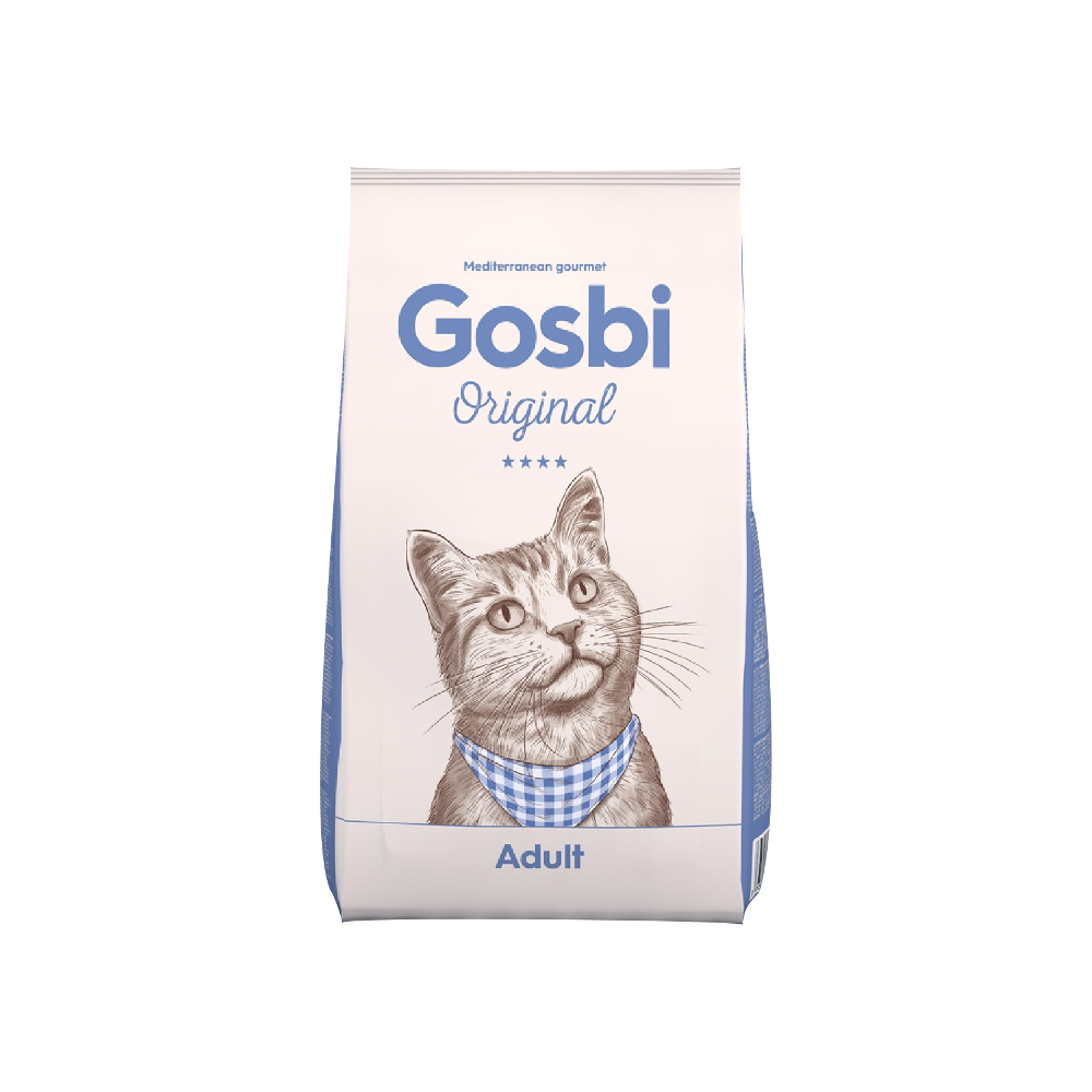 Gosbi sausas maistas suaugusioms katėms Original Cat Adult, 3 kg
