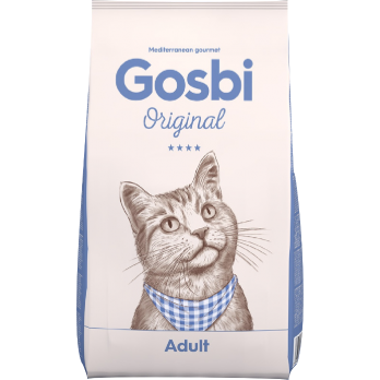 Gosbi sausas maistas suaugusioms katėms Original Cat Adult, 3 kg