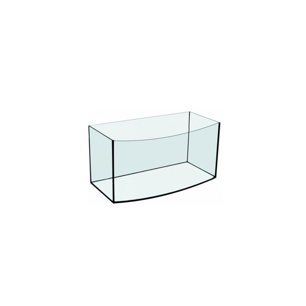Akvariumas ovalus 50x30x30 cm, 4 mm, 45 l