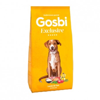 Gosbi sausas maistas jauniems šunims Exclusive Junior Lamb&Fish, 3 kg