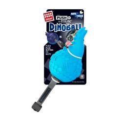 Žaislas šunims GiGwi Push To Mute Dinoball Apatosaurus dinozauras - nuotrauka 4
