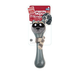 Žaislas šunims GiGwi Plush Friendz guminis meškėnas su šaliku - nuotrauka 5