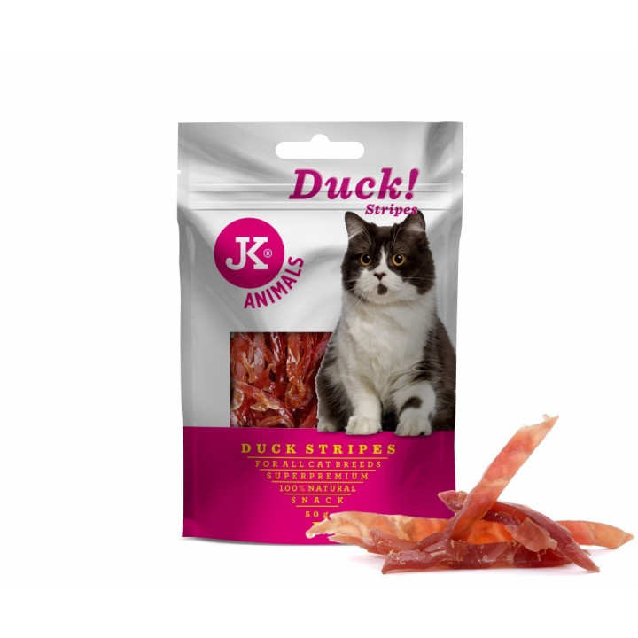 Skanėstas katėms  antienos juostelės 50 g | Prekės gyvūnams